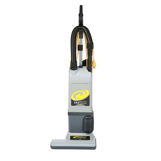 ProTeam® ProForce® 1500XP, Upright Vacuum, 15", 3.25QT, Bagged, Dual Motor, 50' Quick Change Cord, With Tools, HEPA, Operating Weight 18lbs