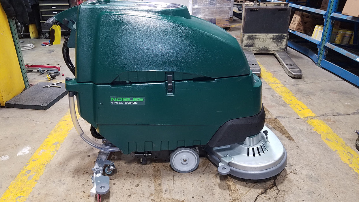 Refurbished Nobles SS5 | 28" Walk Behind Disk Floor Scrubber, Battery, Self Propel