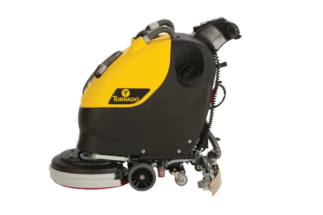 Tornado BD 20/11L, Floor Scrubber, 20", 11 Gallon, Battery, Pad Assist, Disk