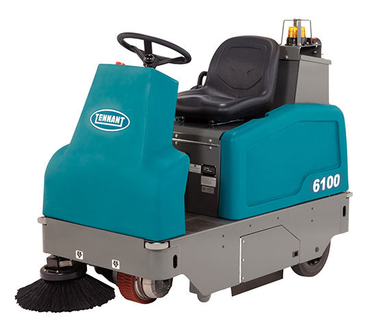 Tennant 6100 | 30" Ride-On Floor Sweeper | Battery | 0 Hours