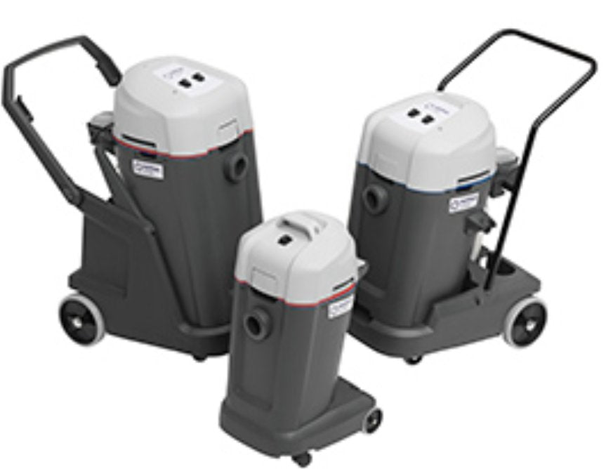 Nilfisk Advance VL500 35/55/75, Wet Dry Vacuum, Shop Vac, 9, 14 or 19 Gallon, 101CFM, 1.5HP Motor, With Tool Kit