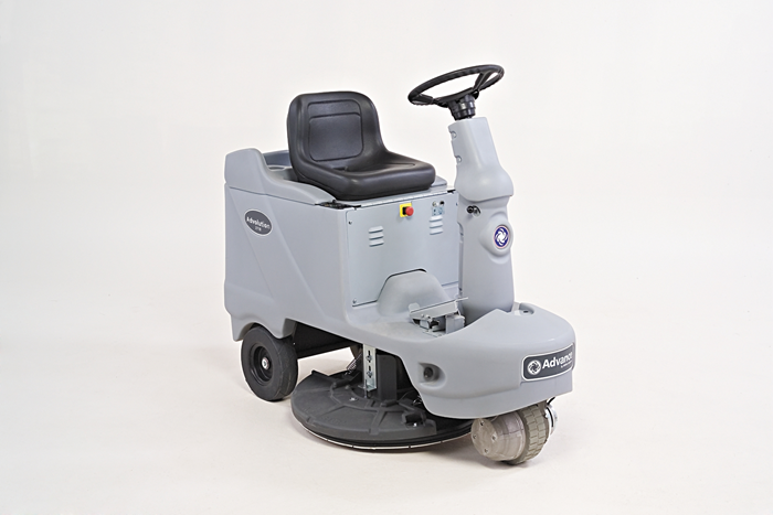 Advance Advolution 2710, Floor Burnisher, 27", Up to 1760 RPMs, Battery, Dust Control, Ride On