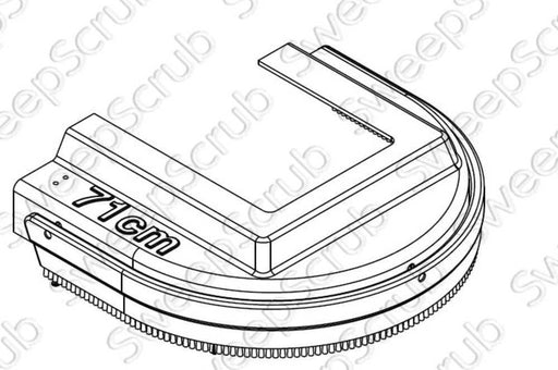 Nilfisk Advance 56112262 Brush Skirt Assembly