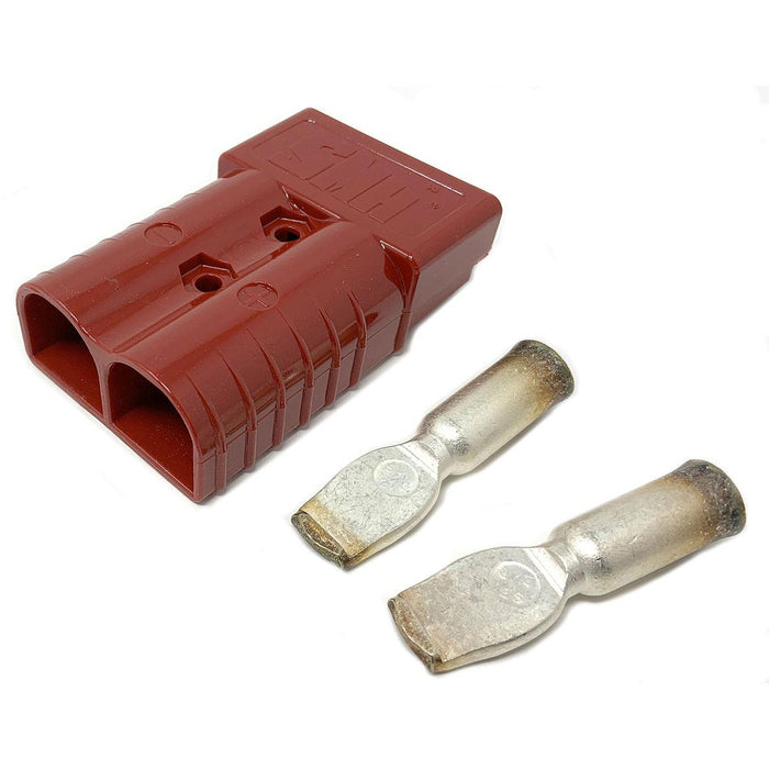 Charger Plug 350Amp Red, 2/0 Contacts