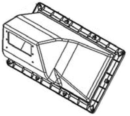 Tennant MPVR00920 Blower Housing