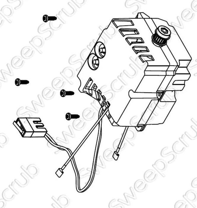 Nilfisk Advance 1470984510 Casette Brush Motor