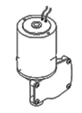 Tennant 603338 Gear Motor