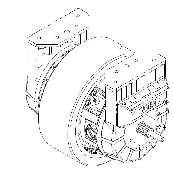 Tennant 9018929 Wheel Kit