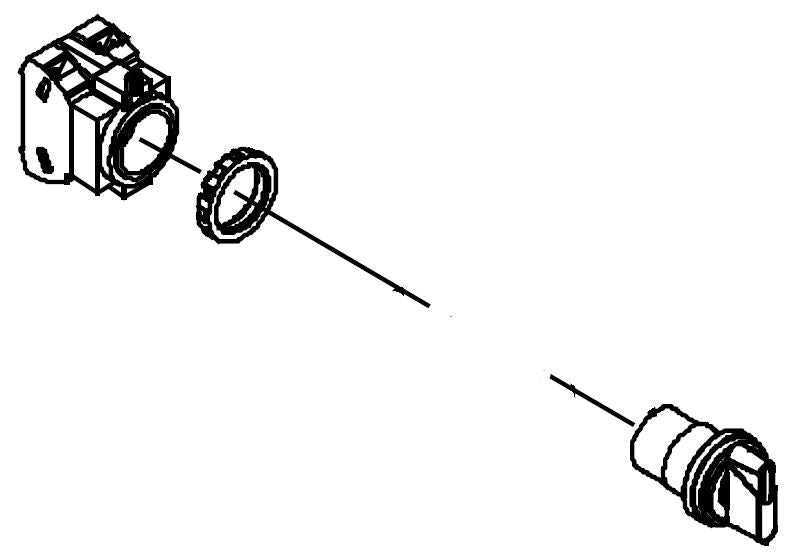 Tennant 1242766 Rotary Switch