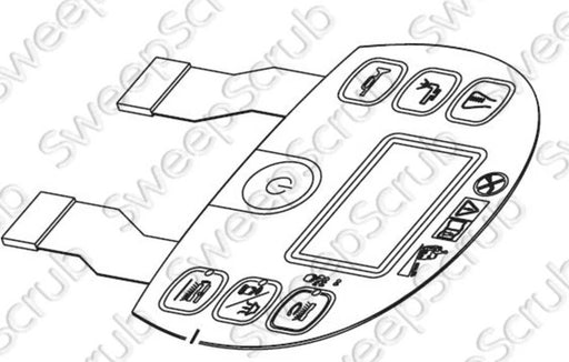 Nilfisk Advance 9100001123 Dashboard