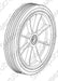 Nilfisk Advance 1466321000 Wheel