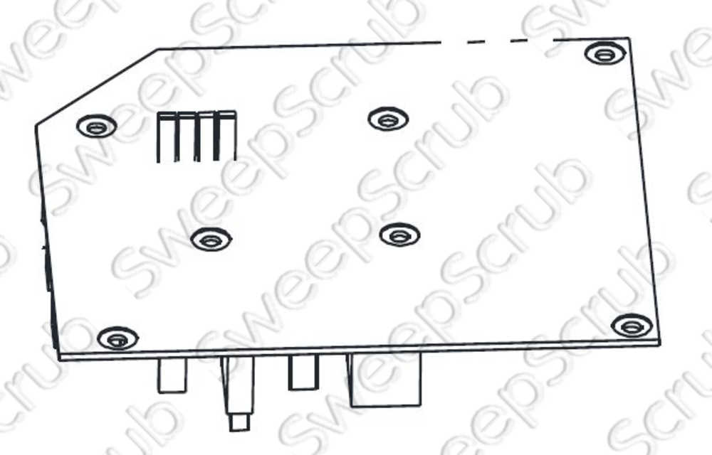 Nilfisk Advance VS13251 Control Panel Board