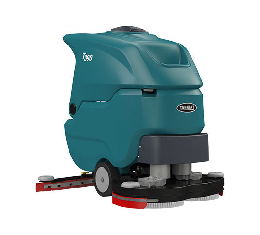 Tennant T390 | 28" Walk Behind Disk Floor Scrubber, Battery, Self Propel