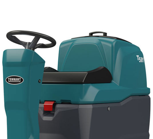 Tennant T581 | Floor Scrubber | 20" Ride-On Disk | Battery | Self Propel