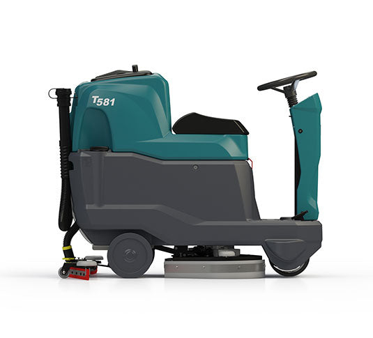 Tennant T581 | Floor Scrubber | 20" Ride-On Disk | Battery | Self Propel