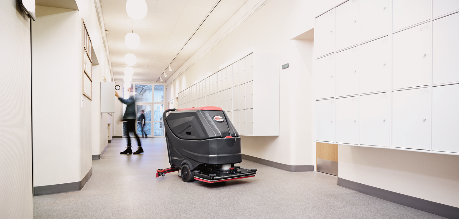 Viper AS7190TO | 28" Walk Behind Orbital Floor Scrubber, Battery, Self Propel