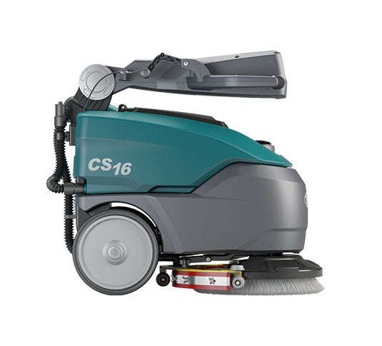 Tennant CS16 | 14" Walk Behind Floor Scrubber, Disk, Battery