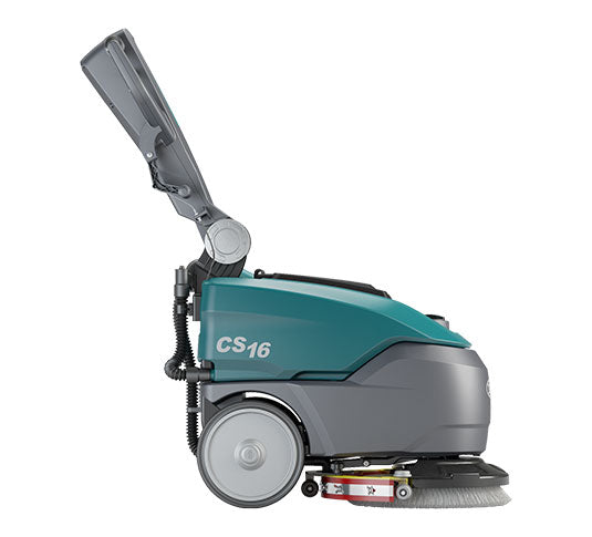 Tennant CS16 | 14" Walk Behind Floor Scrubber, Disk, Battery