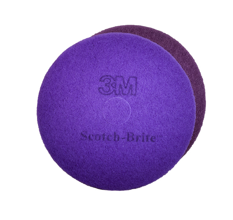 24" Round Purple Diamond Pad - Sold Individually - Square Scrub SS P0024PD