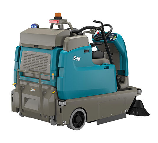 Tennant S16 | 46" Ride-On Floor Sweeper, Battery