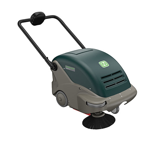 Nobles Scout 6 / Scout 7, Floor Sweepers, 26" or 28", Battery, Push or Self Propel, 9 or 12 Gallon Hopper Walk-Behind Sweepers