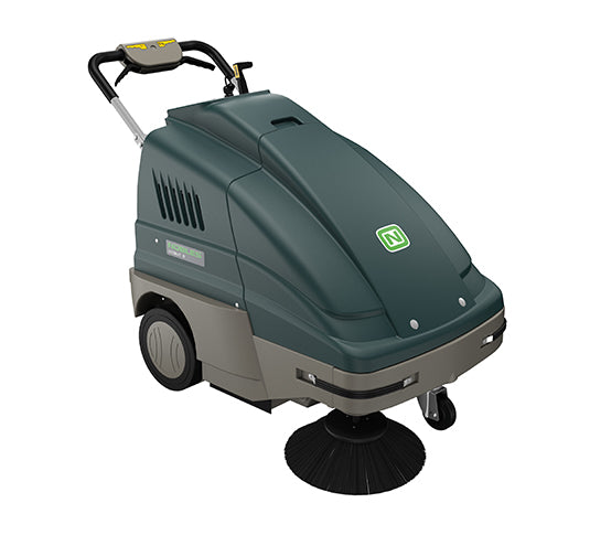 Nobles Scout 6 / Scout 7, Floor Sweepers, 26" or 28", Battery, Push or Self Propel, 9 or 12 Gallon Hopper Walk-Behind Sweepers